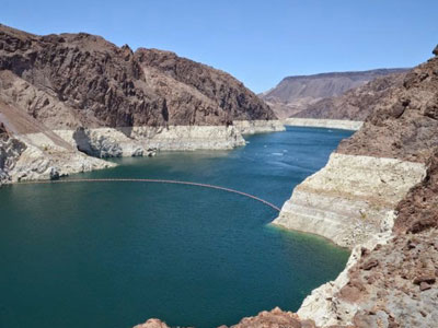 Multiple years of drought leave many reserviors in the western U.S. far below capacity.